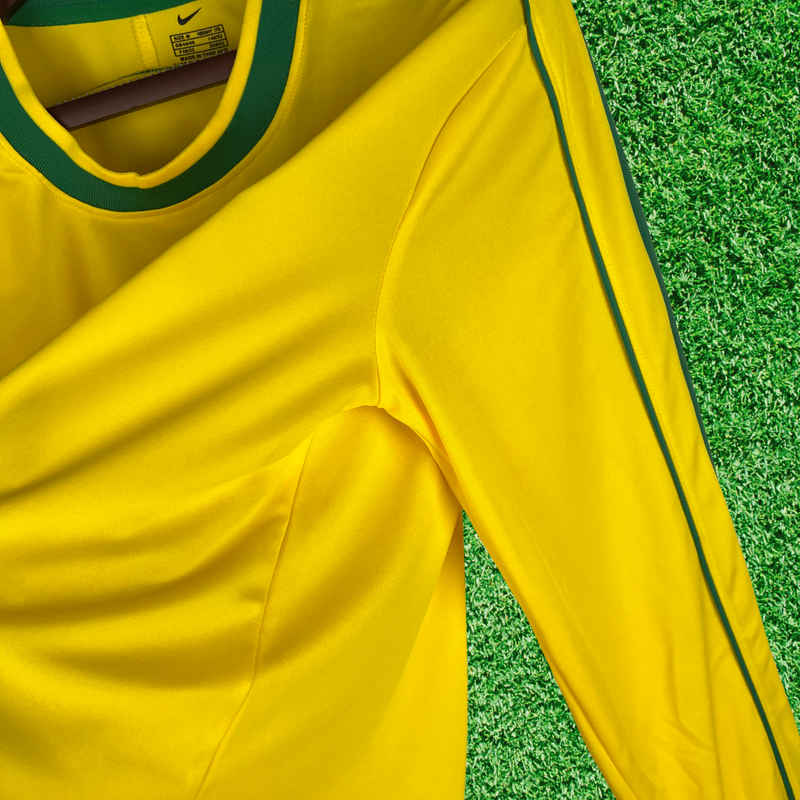 Camiseta retro de manga larga de Brasil I 1998 
