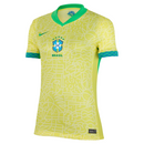 Camiseta de aficionado de Brasil local 24/25 para mujer 
