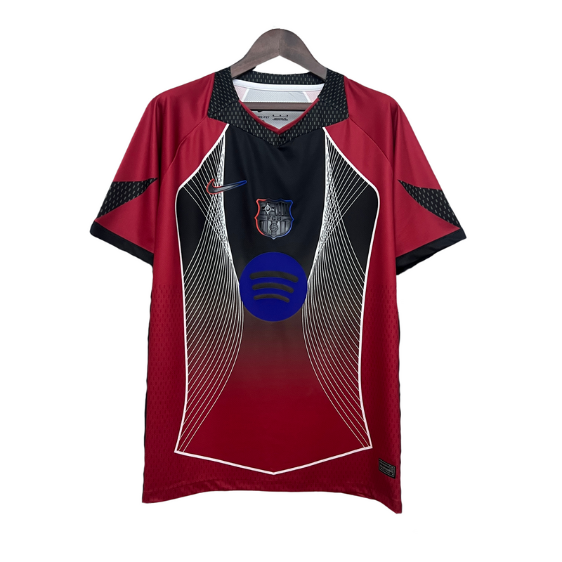 Camiseta especial de vino del Barcelona 25/26 para aficionados 