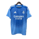 Camiseta azul especial para aficionados del Real Madrid 25/26 
