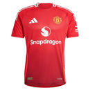 Camiseta de aficionado del Manchester United local 24/25 