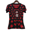 Camiseta de aficionado femenina del Flamengo prepartido 25/26 
