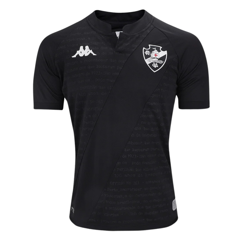 Camiseta negra del Vasco III 24/25 para aficionados 