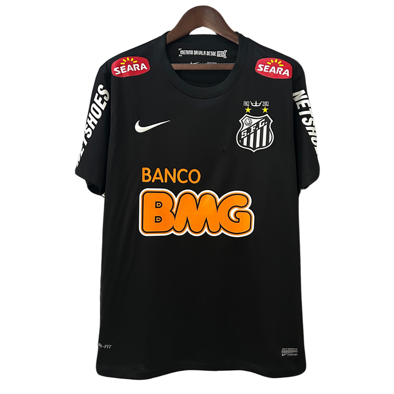 Camisa negra Santos 12/13 Retro 
