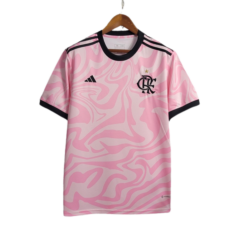 Camiseta rosa especial Flamengo 25/26 Fan 