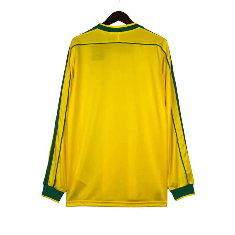 Camiseta retro de manga larga de Brasil I 1998 