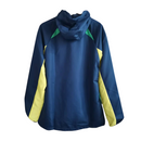 Cortavientos azul/verde de Brasil 