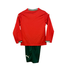 Camiseta de manga larga de Portugal I 2025 para niños 