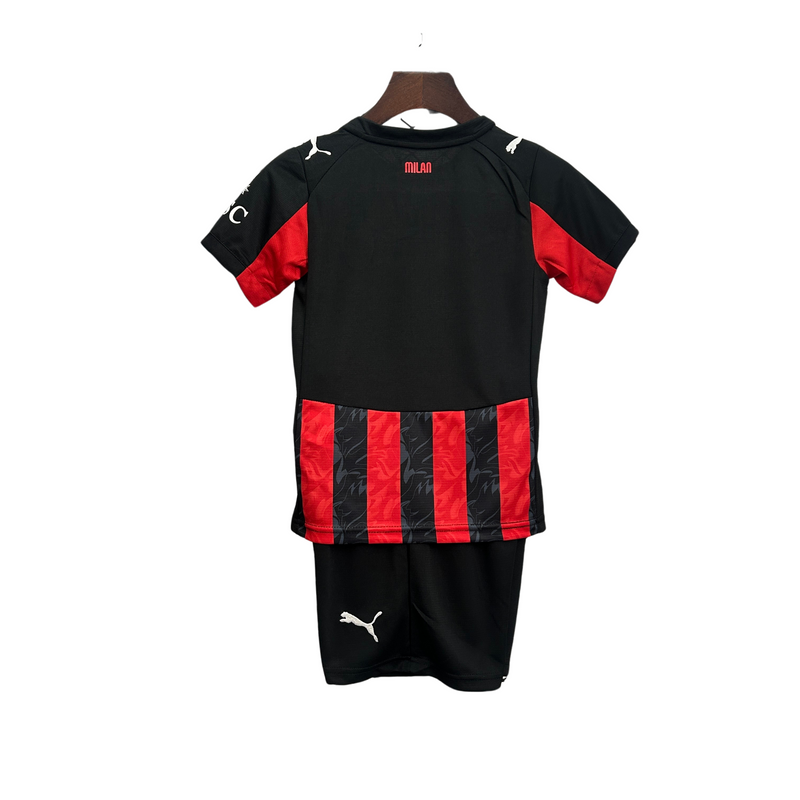 Kit local del AC Milan 25/26 para niños 