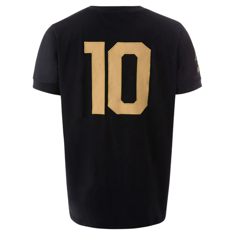 Camiseta negra de los Mil Goles de Santos Pelé 25/26 Fan 