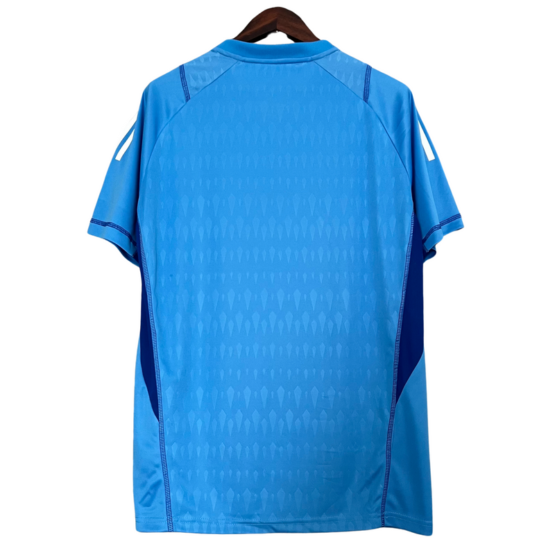 Camiseta azul de portero del Flamengo 23/24 para aficionados 