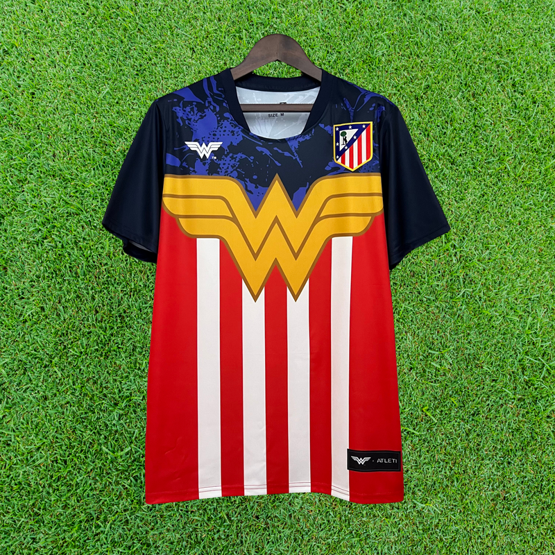 Camiseta especial de la Mujer Maravilla 25/26 del Atlético de Madrid 