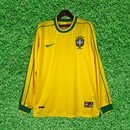 Camiseta retro de manga larga de Brasil I 1998 