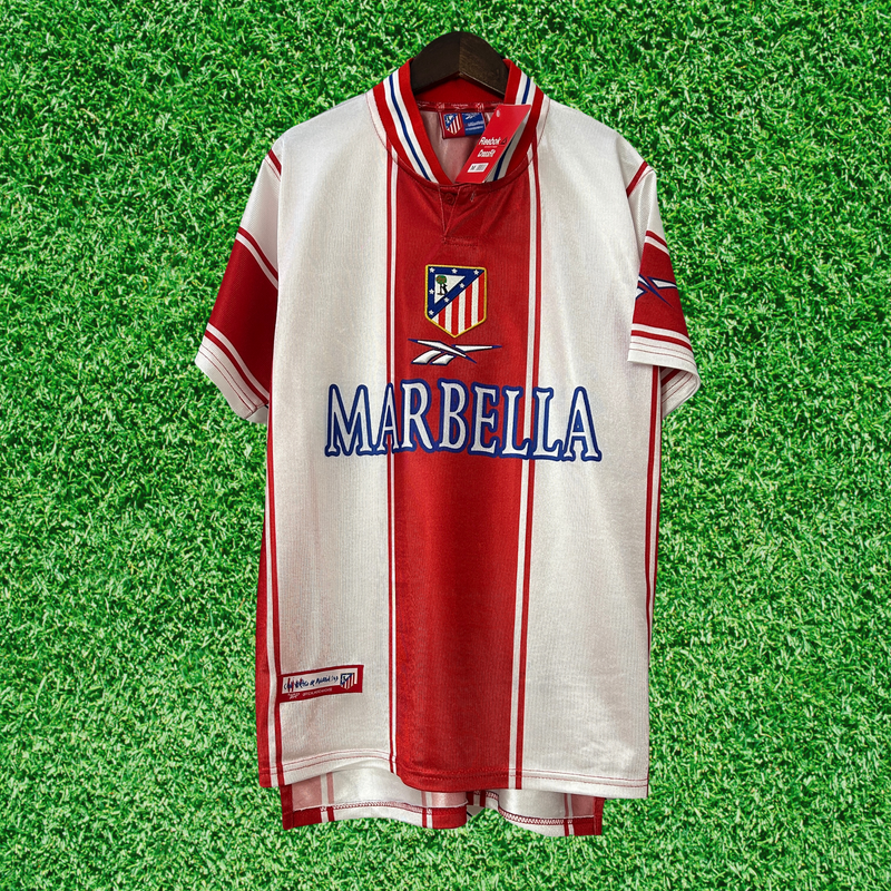 Camiseta Atlético Madrid Primera 99/00 Retro 