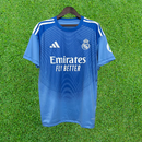 Camiseta azul especial para aficionados del Real Madrid 25/26 