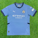 Camiseta de aficionado del Manchester City local 24/25 