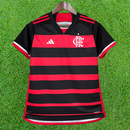 Camiseta de aficionado de Flamengo Home 24/25 para mujer 