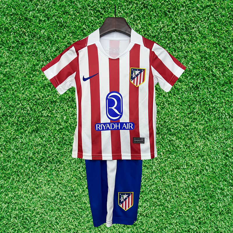 Equipación Primera Equipación Atlético Madrid 25/26 Infantil 