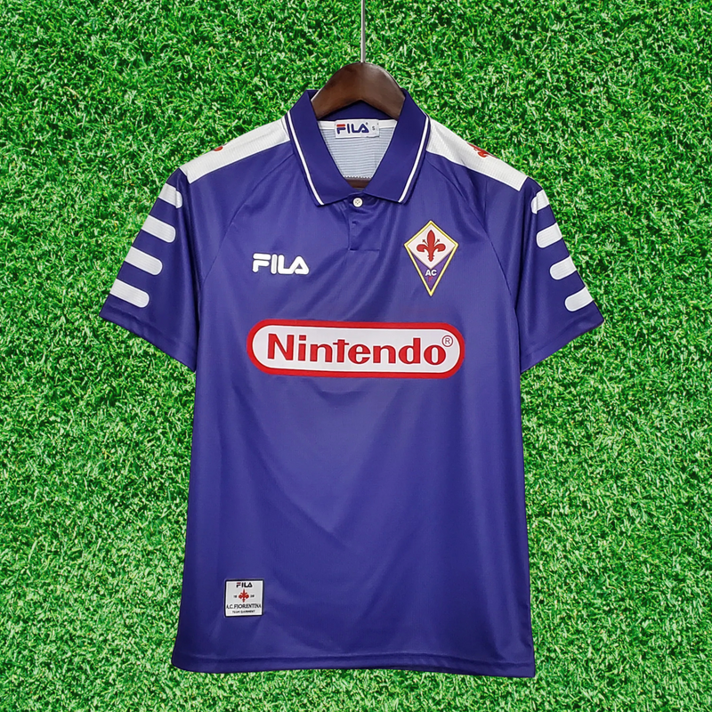 Camiseta retro local de la ACF Fiorentina 98/99 
