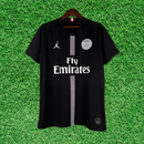 Camiseta retro negra del Paris Saint-Germain FC (PSG) 18/19 