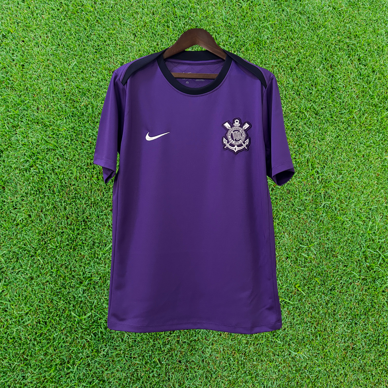 Camiseta de entrenamiento morada del Corinthians 25/26 Supporter 