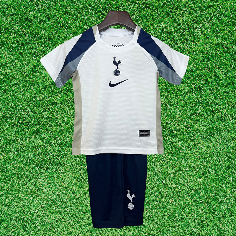 Kit local del Tottenham Hotspur 25/26 para niños 