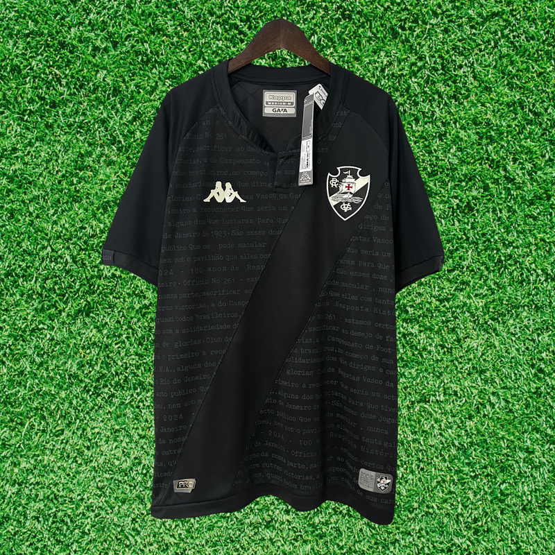 Camiseta negra del Vasco III 24/25 para aficionados 