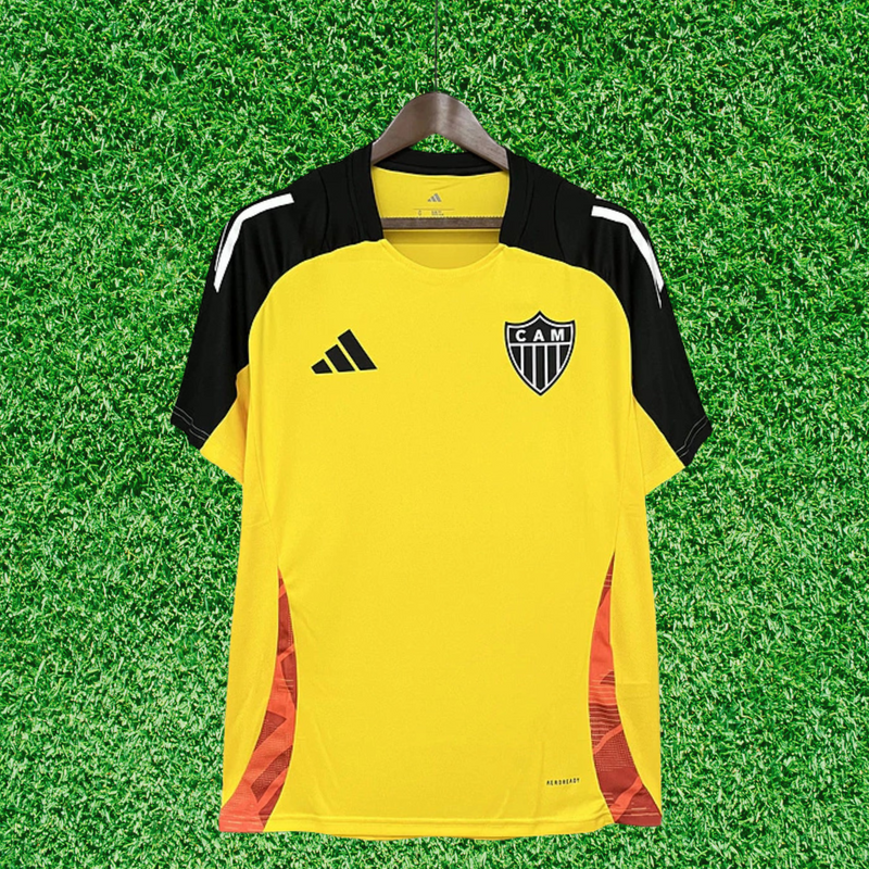 Camiseta Entrenamiento Atlético Mineiro Amarilla 25/26 Seguidor 