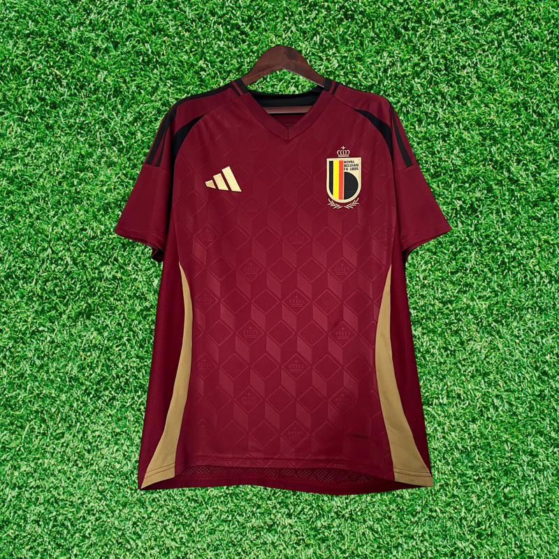 Camiseta local de Bélgica 24/25 para aficionados 