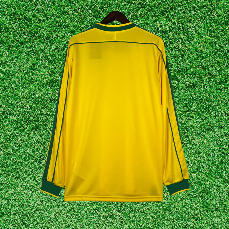 Camiseta retro de manga larga de Brasil I 1998 
