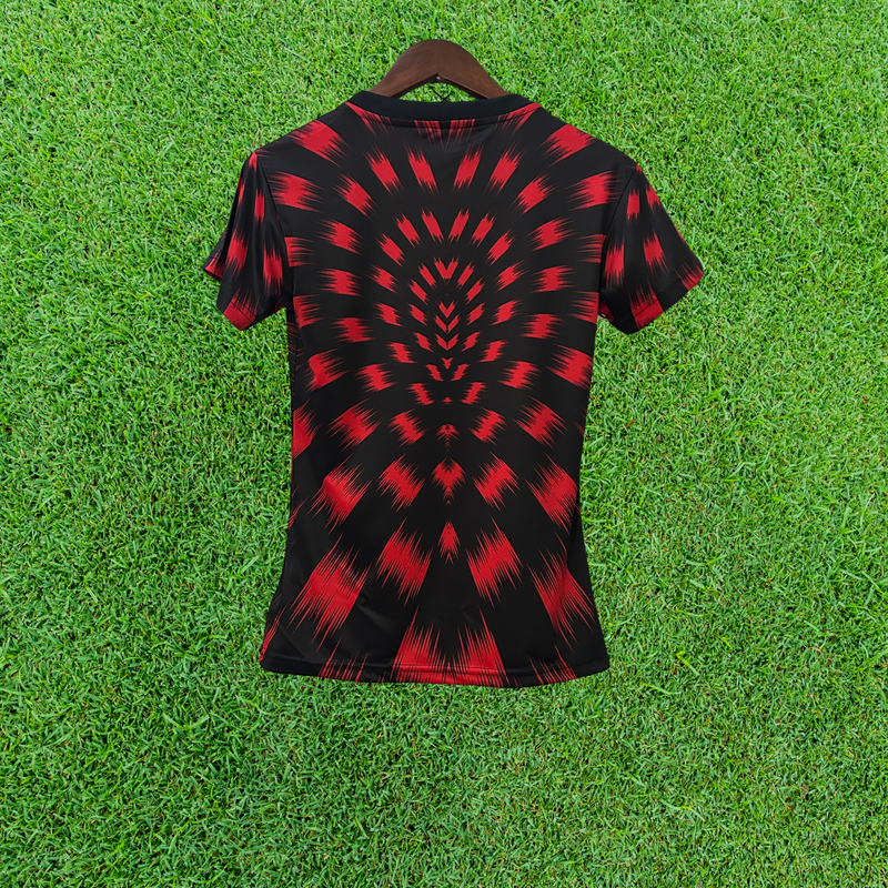 Camiseta de aficionado femenina del Flamengo prepartido 25/26 