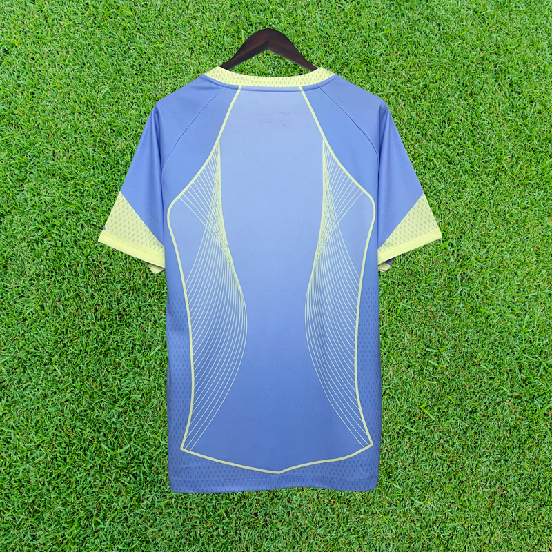 Camiseta de aficionado azul especial del Barcelona 25/26 