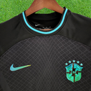 Camiseta negra especial de aficionado de Brasil 2022 