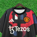 Camiseta de visitante prepartido del Manchester United 24/25 para aficionados 