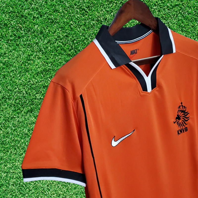 Camiseta retro local de Países Bajos 1998 