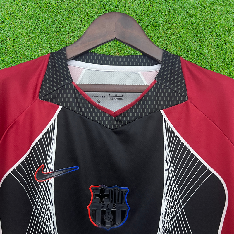 Camiseta especial de vino del Barcelona 25/26 para aficionados 