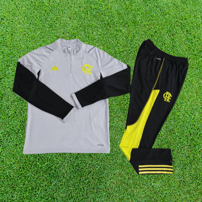 Conjunto de entrenamiento Flamengo Grey 24/25 
