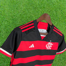 Camiseta de aficionado de Flamengo Home 24/25 para mujer 