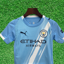 Kit infantil del Manchester City I 25/26