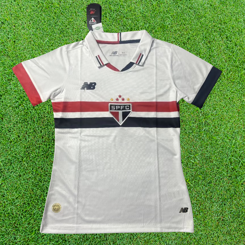 Camiseta de aficionado femenina de la temporada 24/25 del Sao Paulo 