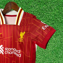 Kit infantil del Liverpool FC I 24/25 