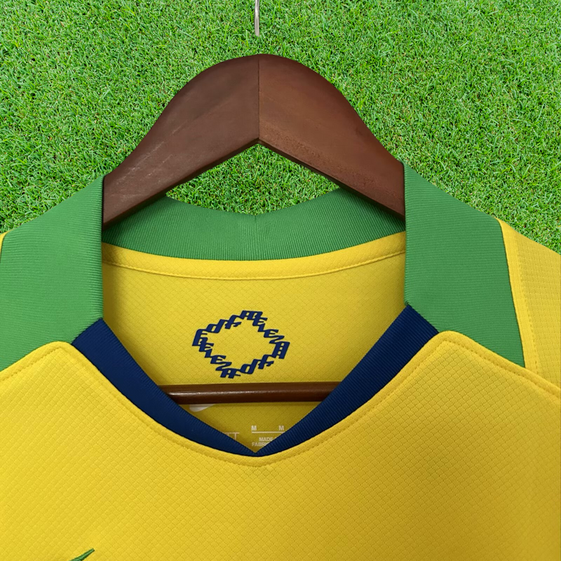 Camiseta de aficionado de la selección femenina de Brasil 2025 