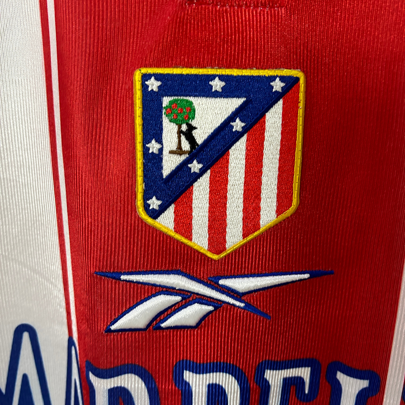 Camiseta Atlético Madrid Primera 99/00 Retro 