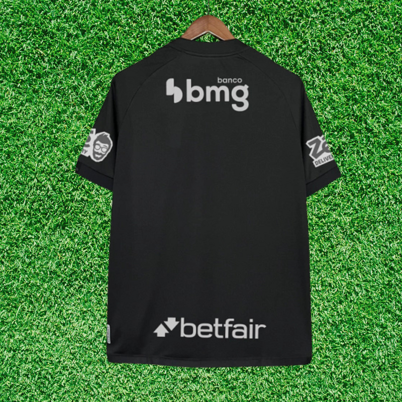 Camiseta negra del Vasco III 24/25 para aficionados 