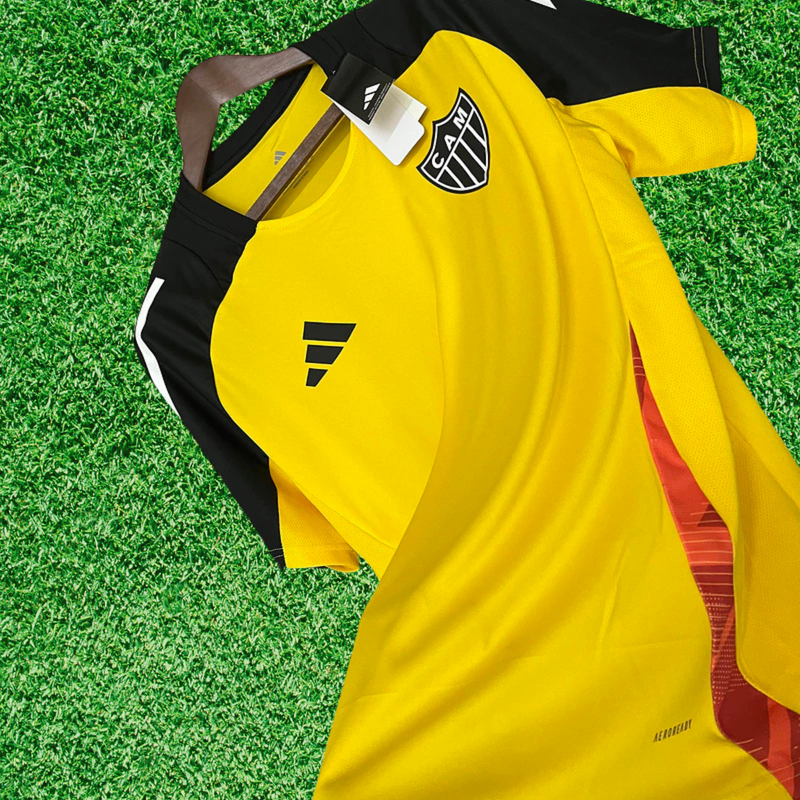 Camiseta Entrenamiento Atlético Mineiro Amarilla 25/26 Seguidor 