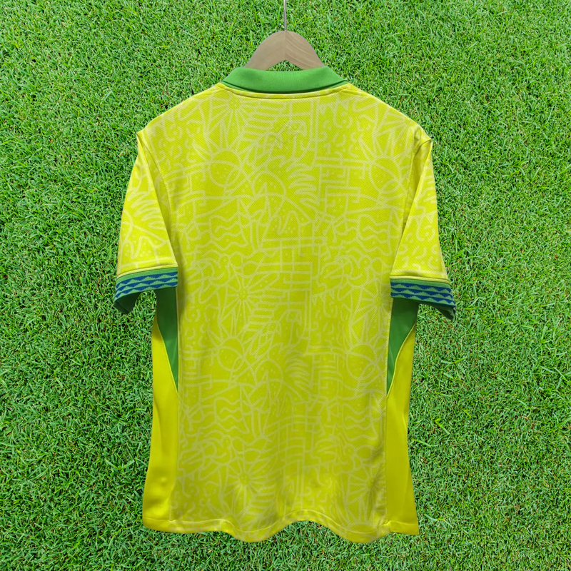 Camiseta de local de Brasil 24/25 para aficionados 