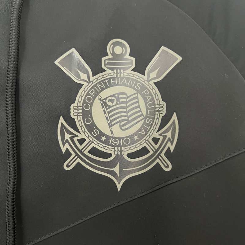 Corinthians Cortavientos Negro 23/24 