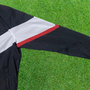 Cortavientos Brasil Blanco y Negro 