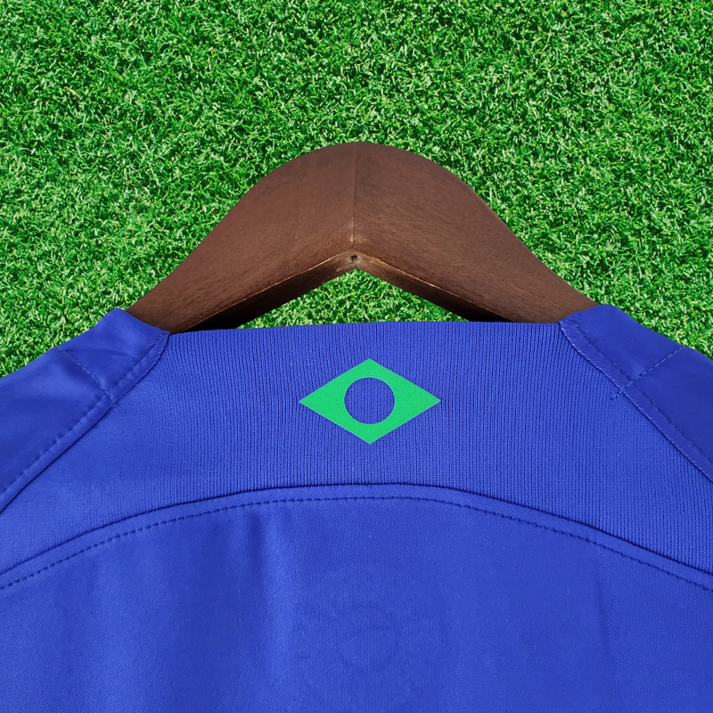 Camiseta de aficionado de Brasil II 2022 