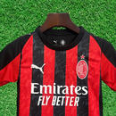 Kit local del AC Milan 25/26 para niños 
